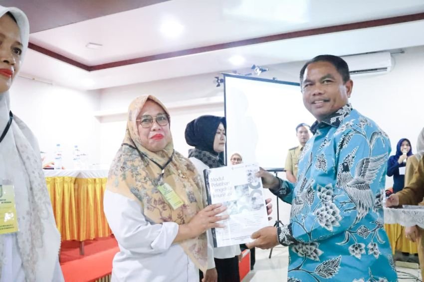 Bupati Sergai Tekankan Peran Tenaga Kesehatan dan Imunisasi dalam Penguatan Pencegahan Stunting