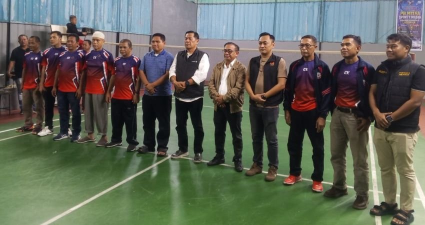 Kadispora Buka Turnamen Badminton Ke 2 Tahun 2026 PB Mitra Sporty Medan, Ketua KONI Dorong Atlet Daftar ke PBSI