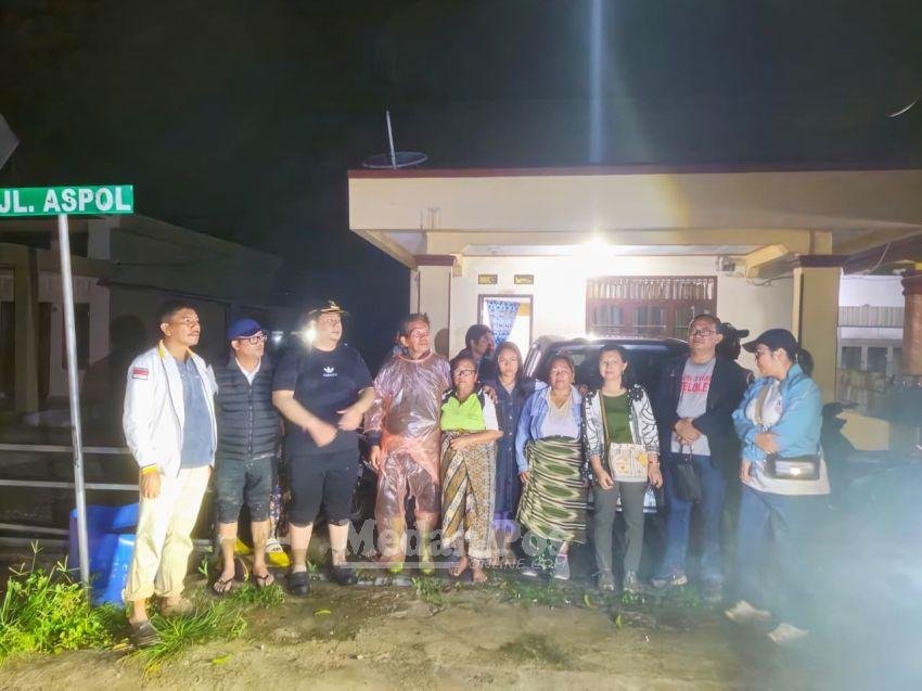 Bupati dan DPRD Samosir Tinjau Lokasi Banjir Bandang Desa Garoga