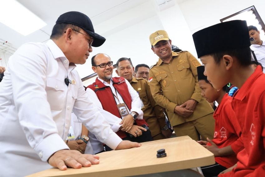 Kepala Staf Kepresidenan Tinjau Sekolah Rakyat Sergai