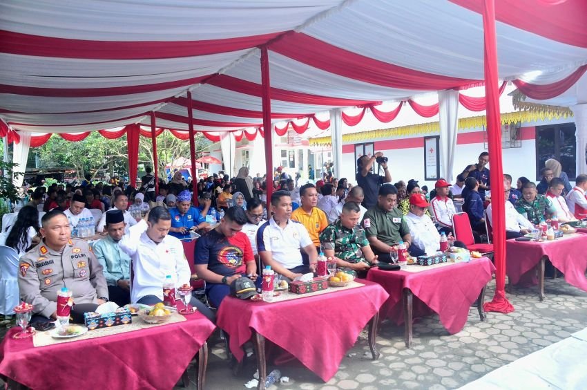 SPN Polda Sumut Dukung HUT ke-81 PMI Langkat, Perkuat Semangat Kemanusiaan