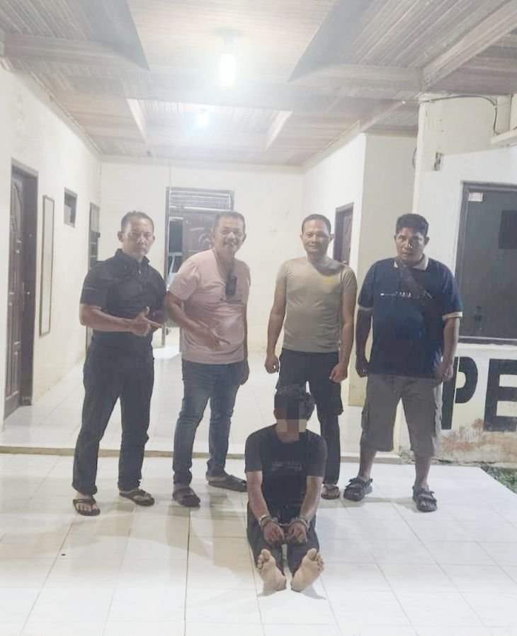 Pencuri AC Kantor Kades Pekan Kamis Ditangkap di Riau