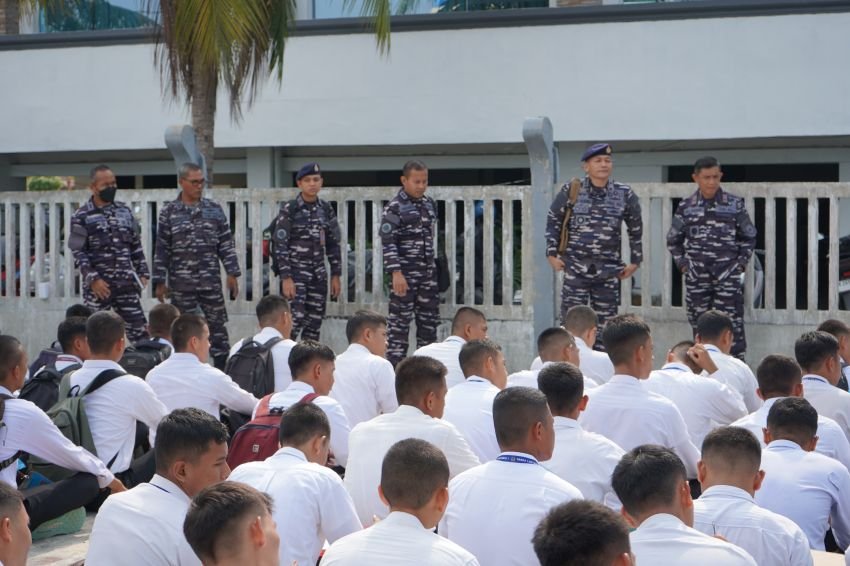 Tim Wasdal Spersal Turun ke Kodaeral I, Pastikan Seleksi Penerimaan Bintara dan Tamtama TNI AL Berjalan Sesuai Aturan