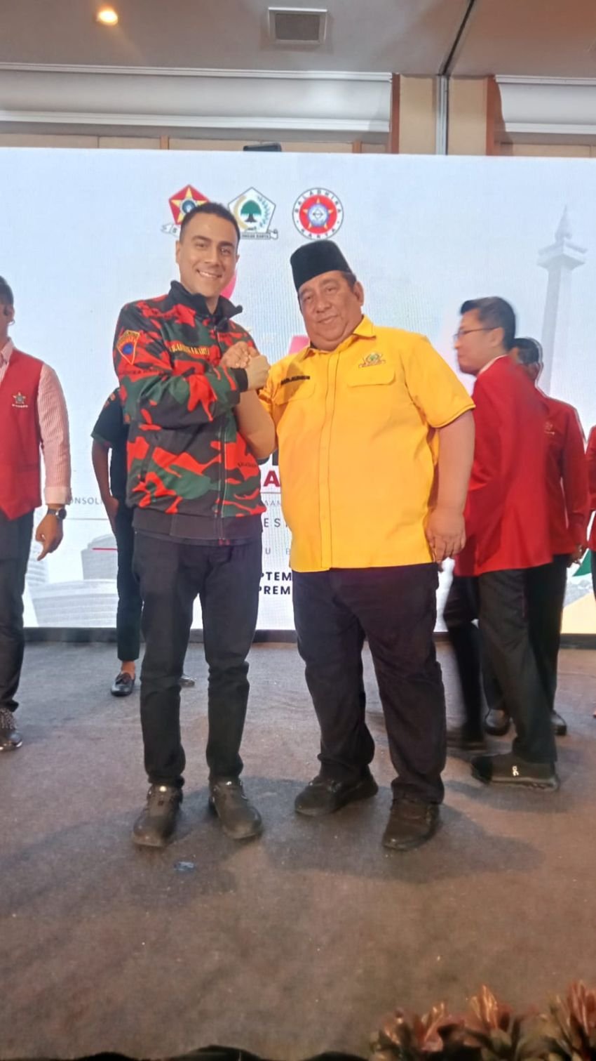 Kader Baladhika Karya Diminta Tegak Lurus Kawal Kepemimpinan Ketua umum Golkar Bahlil Lahadalia dan H.Misbakhun.