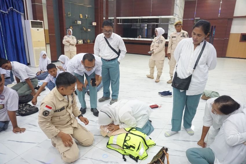 Pelatihan Bantuan Hidup Dasar, 900 Peserta Kodaeral I Belajar Jadi Penolong Saat Genting