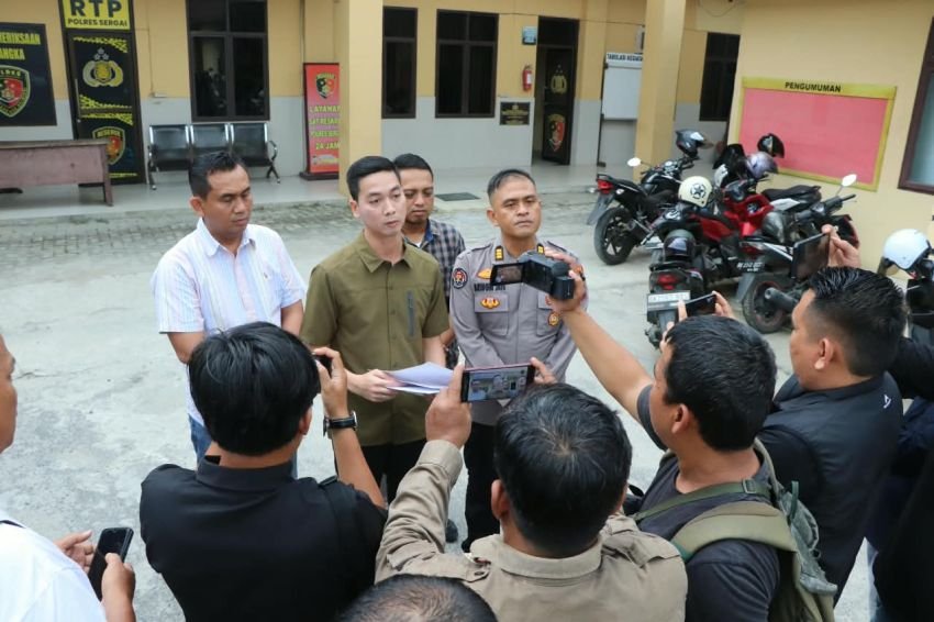 Polres Sergai Pastikan Proses Hukum Kasus Kekerasan Anak Berjalan Transparan