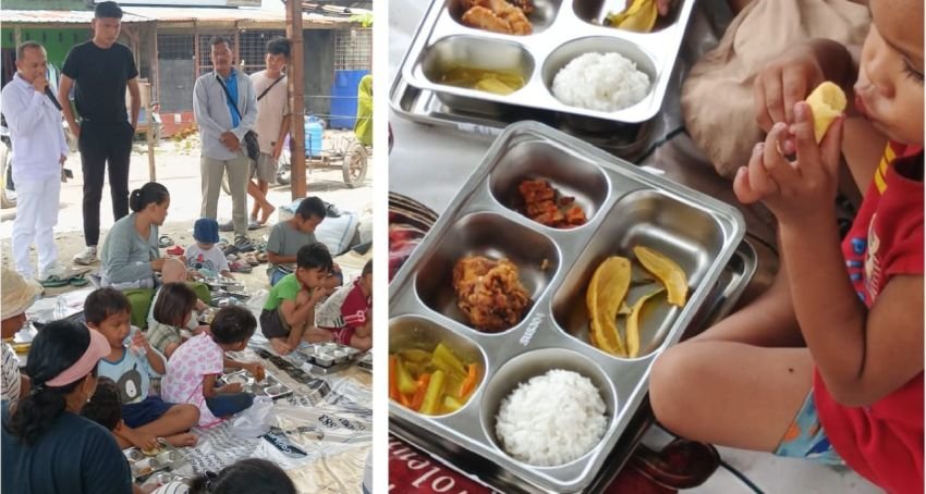 YASABANI dan KSM Master Meter Sejahtera 54 Salurkan Makanan Gizi Gratis
