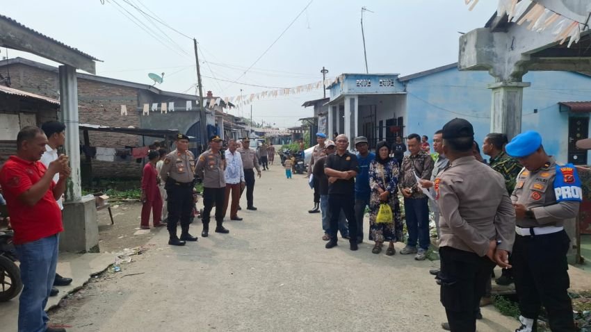 Polres Batu Bara Kawal Pelaksanaan Eksekusi Pengosongan Rumah di Tanjung Tiram