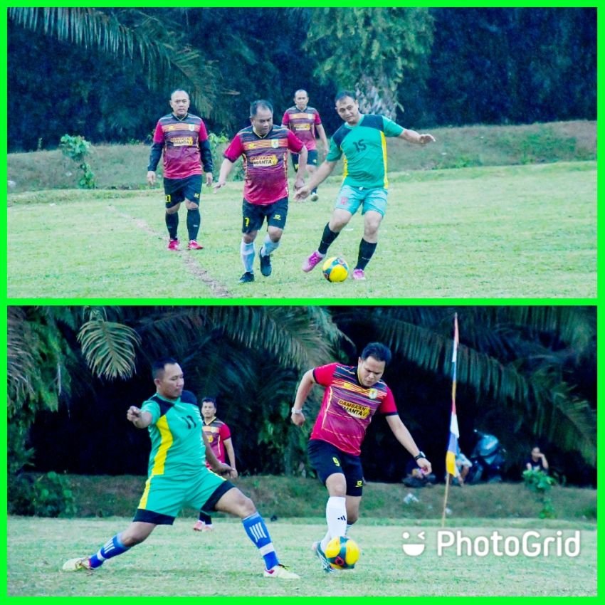 Di bawah Guyuran Hujan, Bupati dan Wabup Bawa Sergai FC Ungguli Bintang Bayu FC 4-3