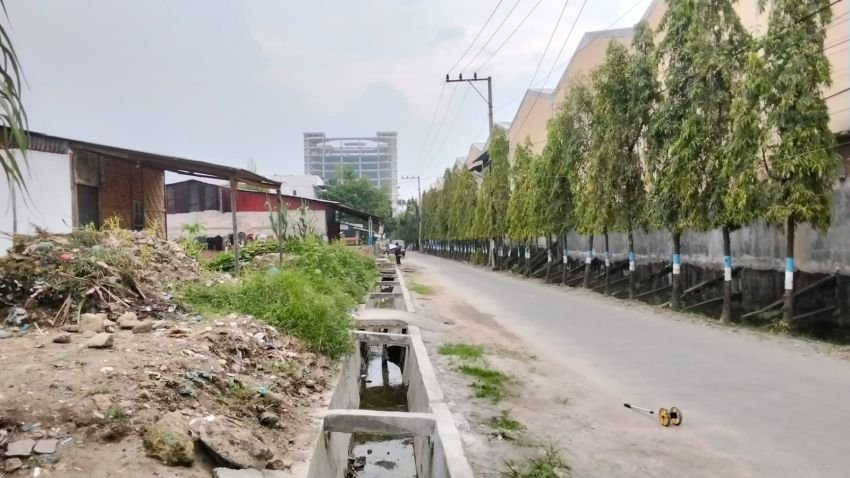 Proyek Drainase Jalan Kolam Tuntas Dikerjakan : Warga Apresiasi Bupati Deli Serdang dan Kadis SDABMBK