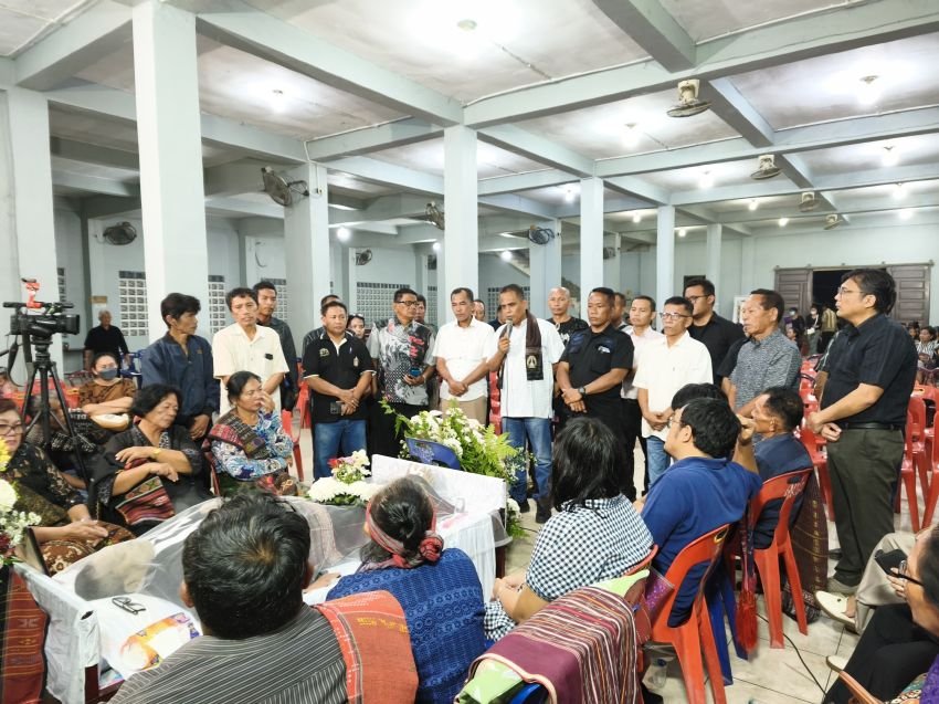 Maruli Siahaan Hadir di Tengah Dukacita, Berikan Dukungan bagi Keluarga Almarhum Pdt. Hotman Nababan