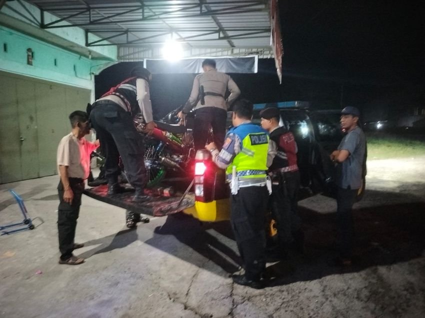 Diduga Melakukan Bali , Patroli Gabungan Polres Batu Bara Amankan Remaja dan 4 Sepeda Motor