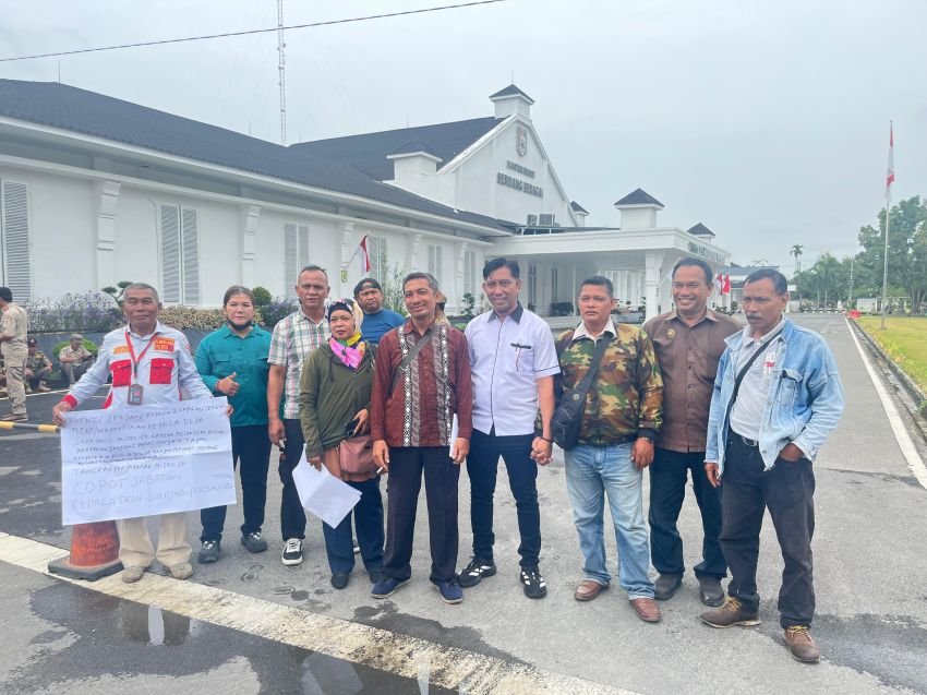 Aksi Damai LSM PAKAR RI Jadi Perhatian Kasat Intelkam Polres Sergai&nbsp;