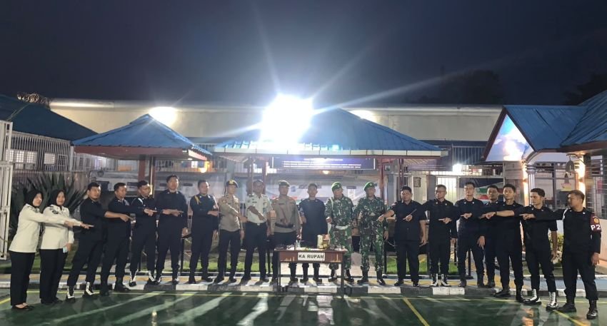Kepala Rutan Libatkan TNI/ Polri Targetkan Zero HALINAR