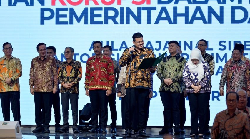 Teken Komitmen Bersama KPK, Bobby Nasution Dorong Pencegahan Korupsi Dilakukan Komprehensif