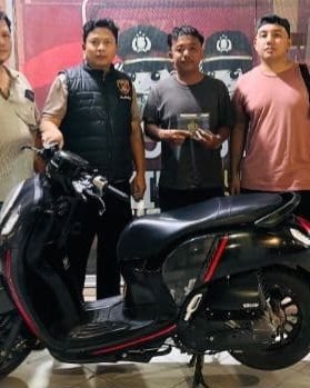 Awas ! Curanmor Marak : Antar Paket, Honda Milik Ojol Malah Lenyap