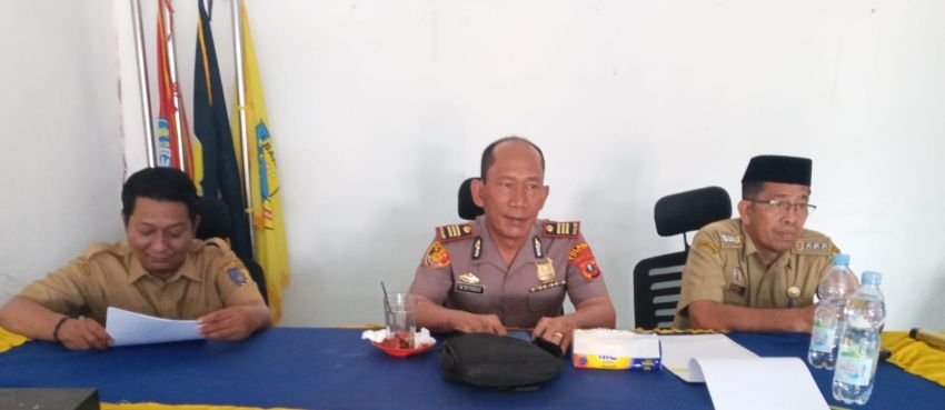Bersama Pemerintah Desa , Polsek Talawi Bahas Pencegahan Tawuran Anak dan Remaja