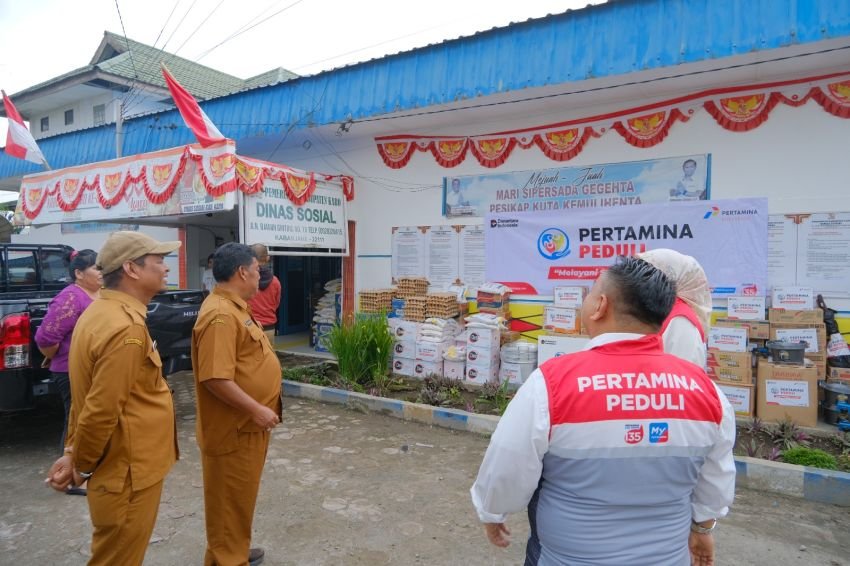 Pertamina Sumbagut Terus Dorong Upaya Pemulihan Pasca Erupsi Gunung Sinabung