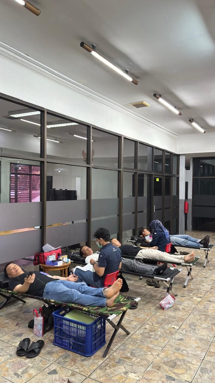 Aksi Kemanusiaan Donor Darah Erakarya Jatayumas Kolaborasi Dengan PMI Medan