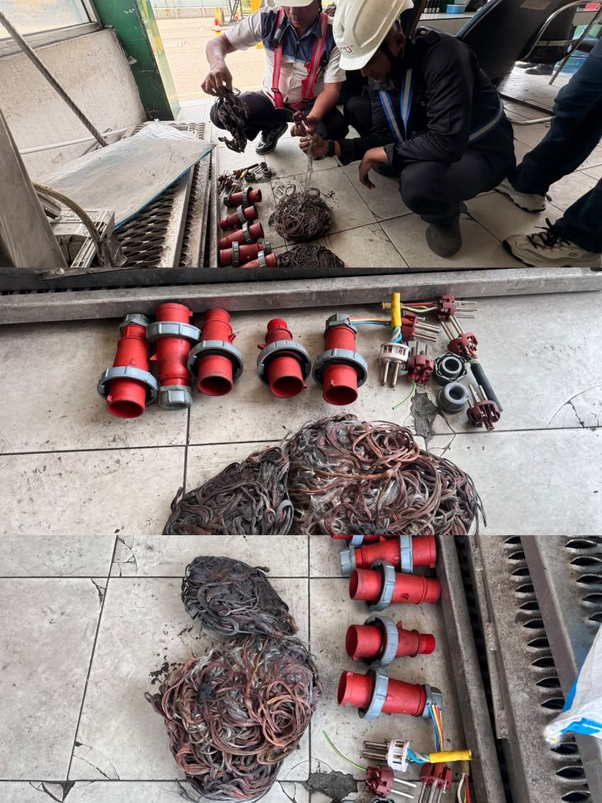 Kodaeral I Ungkap Pencurian Kabel Reefer Di Dermaga BNCT Belawan