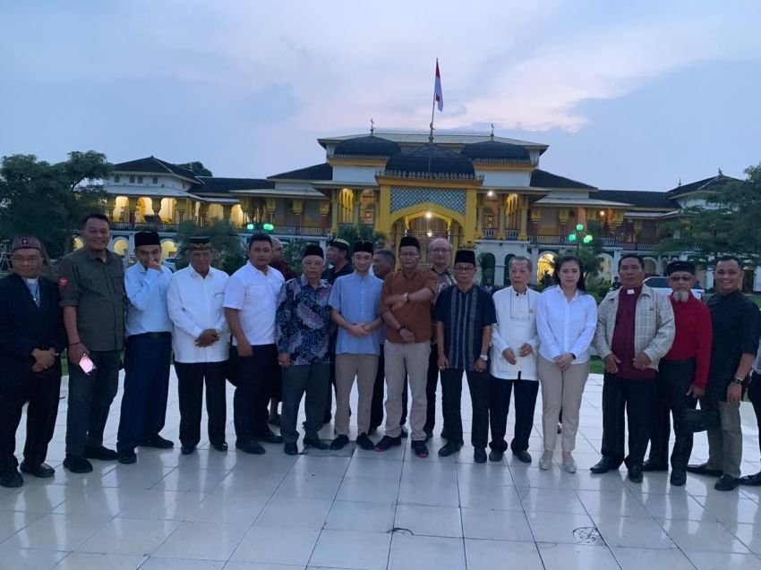 Silaturahmi di Istana Maimun, FKN Sumatera Utara Perkuat Komitmen Merawat Keberagaman dan Kerukunan