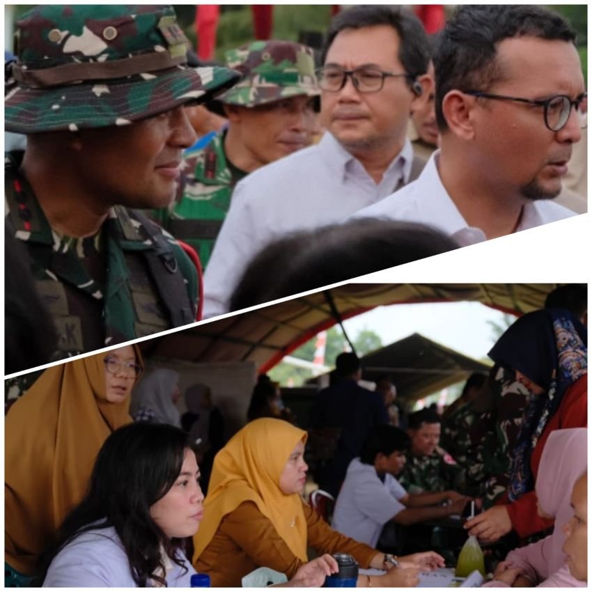 Hanung Apresiasi Antusiasme Warga, Stan Kesehatan Gratis TMMD ke-130 Diserbu Masyarakat