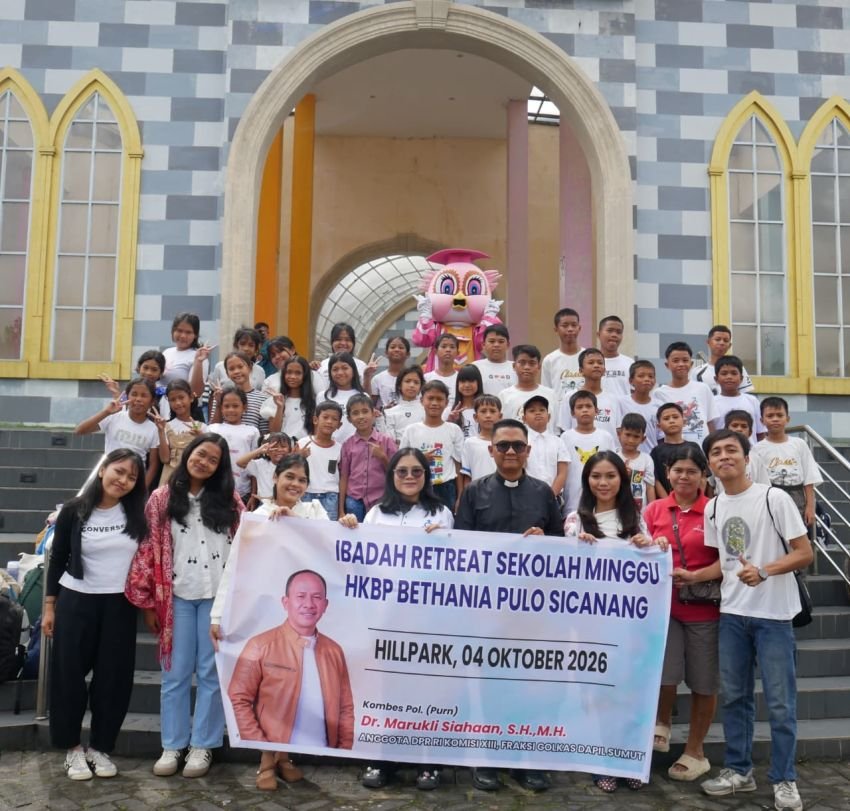 Maruli Siahaan Beri Dukungan  Pembinaan Iman dan Karakter Generasi Gereja Lewat Wisata Rohani