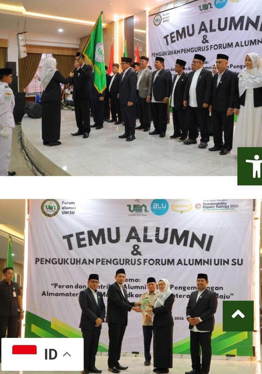 UINSU Medan Kukuhkan Pengurus Forum Alumni Periode 2024&ndash;2027, WagubSU Hadir Beri Dukungan
