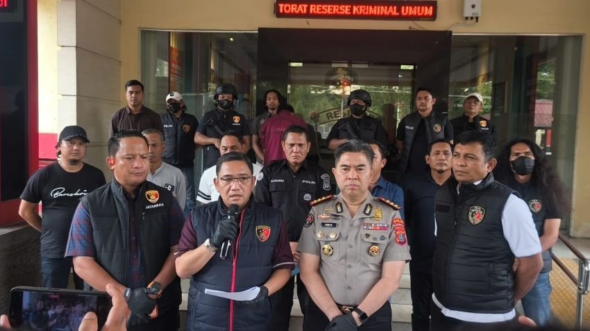 Polda Sumut Tangkap Dua Pelaku Penembakan Wadan Koti PP Deli Serdang