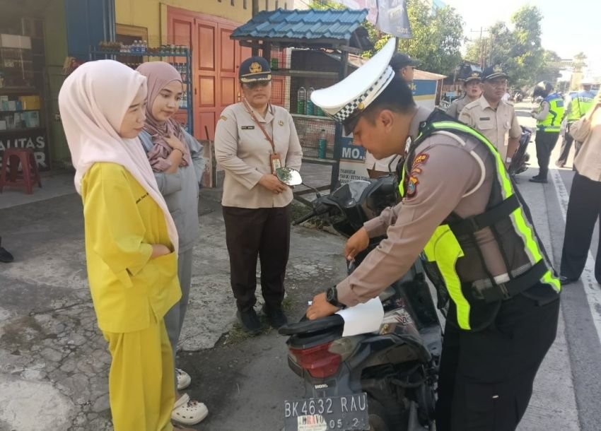 Kasat Lantas Polres  Binjai Tegaskan : Tilang Manual, Pelanggar Dilarang Bayar Denda di Tempat