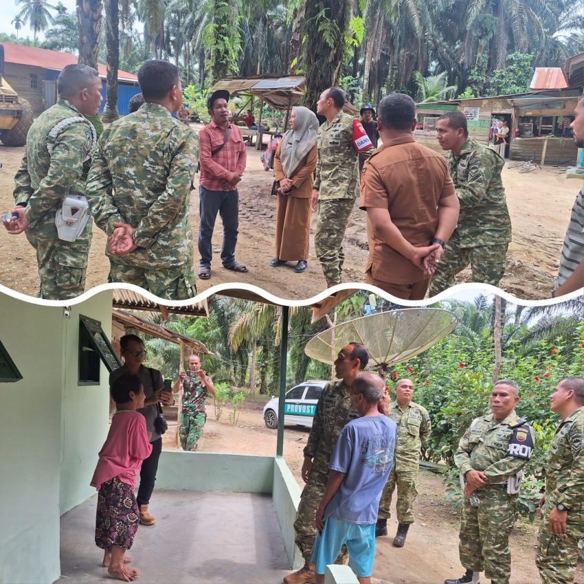 Dansatgas TMMD ke-130 Turun ke Lapangan, Tangis Haru Tukirin Jadi Saksi Pengabdian TNI di Torgamba