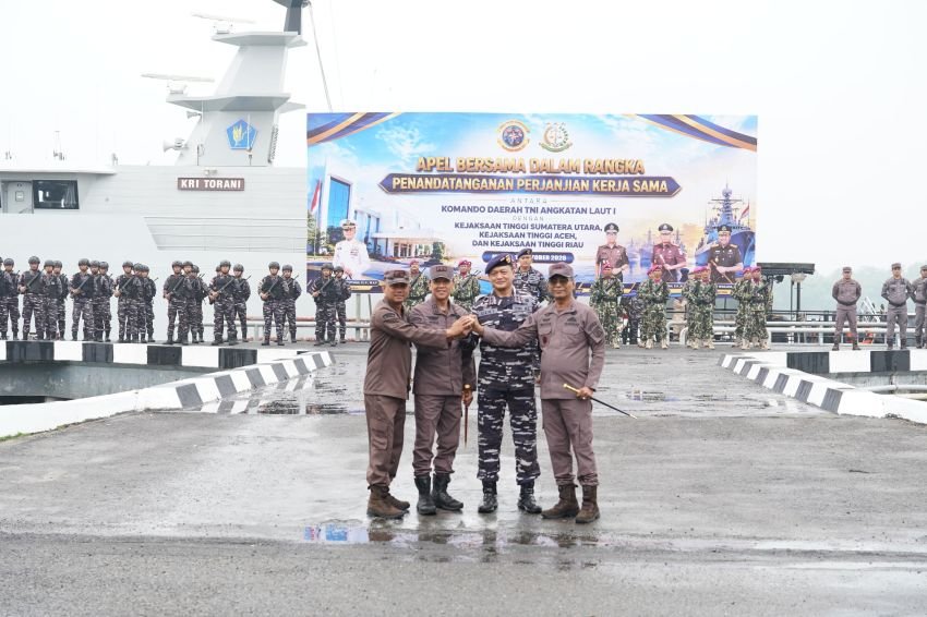 Kodaeral I Gandeng Tiga Kajati Perkuat Hukum di Laut