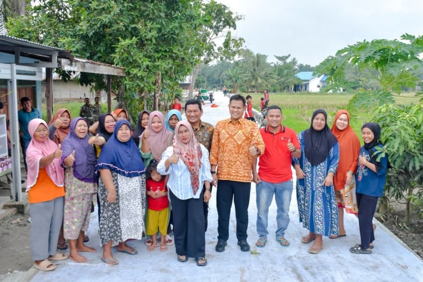 40 Tahun Jalan Sialang Buah - Pematang Kuala Rusak, Kini Mulus&nbsp;