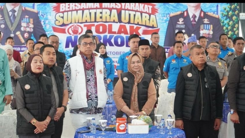 Plt. Bupati Tiorita Ajak Masyarakat Langkat Bersatu Lawan Narkoba