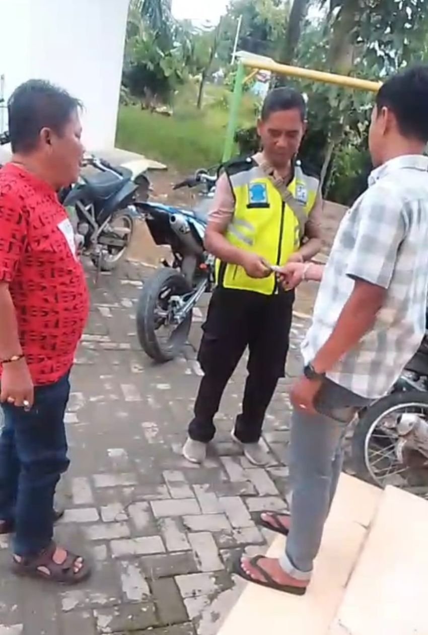 Oknum Banpol di Polsek Tanjungpura Berulah, Kinerja Satlantas Polres Langkat Disorot&nbsp;