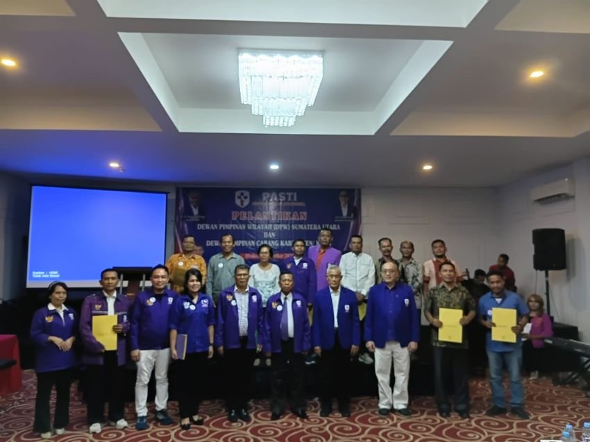 Pengurus DPW dan DPC PASTI Se Sumut  Dilantik