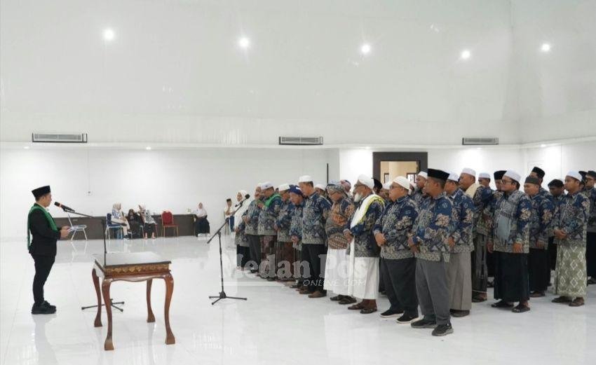 Bupati Padang Lawas Resmi Baiat 60 Dewan Hakim Hari Santri Nasional