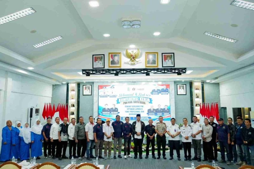 PWI Batu Bara Bahas Program Strategis, Profesionalisme Wartawan Jadi Prioritas