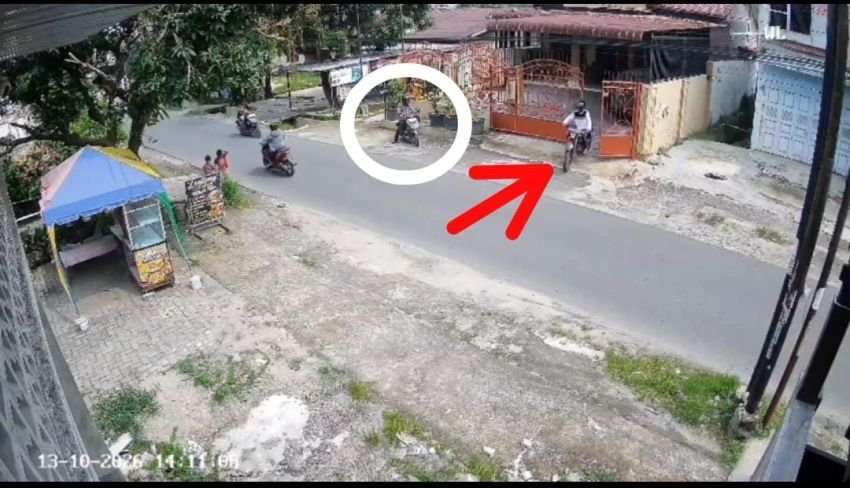 Ngeri! Rumah Kadis Sosial Medan di Delitua Dibobol Maling Siang Hari, Motor CRF Dicuri
