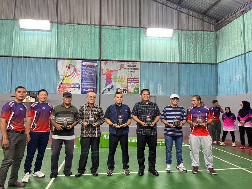 Julis Amitra-Taufik Juara Kelas B Turnamen PB Mitra Sporty Medan, Kadispora dan Ketua KONI Siap Dukung Bulutangkis