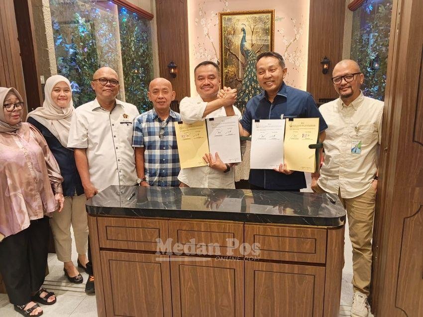 PWI Sumut & BPJS Ketenagakerjaan Tandatangani PKS