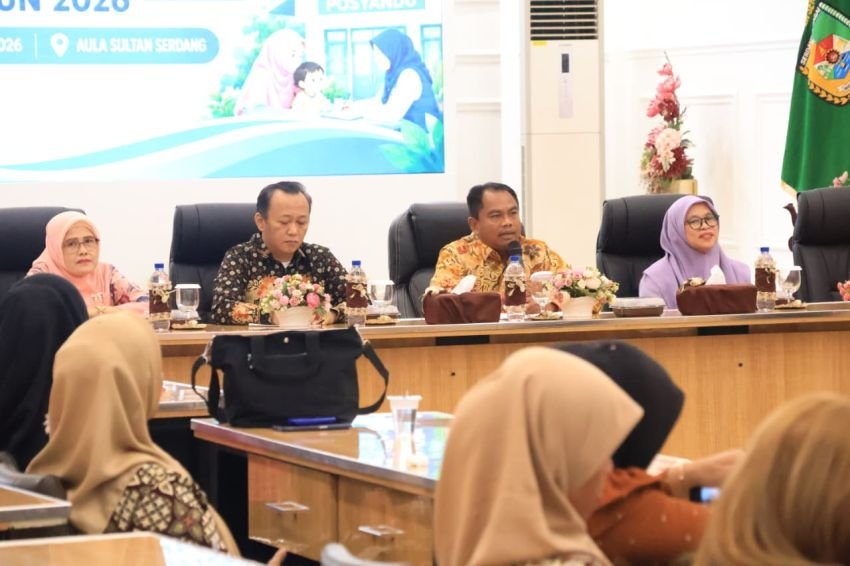 Bupati Sergai Tekankan Peran Kader Posyandu dalam Pencegahan Stunting dan Pernikahan Dini