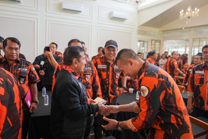 Musa Rajekshah Hadiri Mubes XI Pemuda Pancasila, Japto Soerjosoemarno Kembali Ditetapkan sebagai Ketua Umum