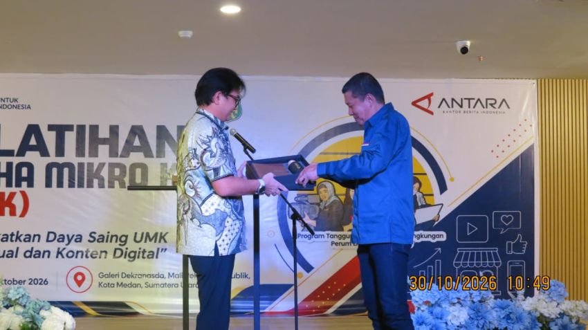 Pemkot Medan: Pelatihan LKBN ANTARA perkuat daya saing pelaku UMKM