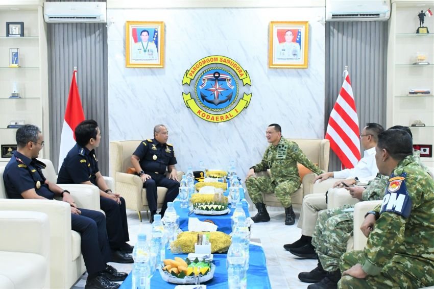 Bea Cukai Sumatera Utara dan Kodaeral I Perkuat Sinergi Pengawasan Perairan