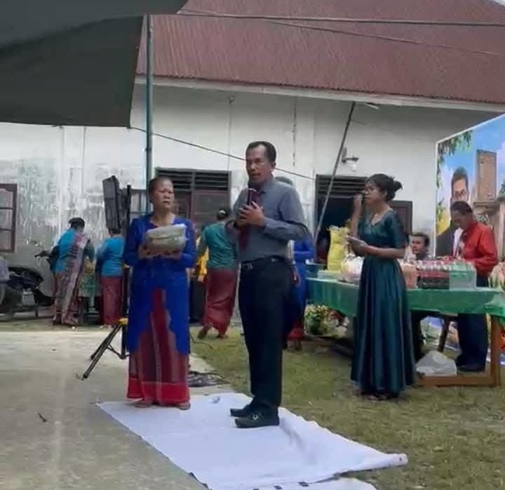 Maruli Siahaan Berbagi Sukacita Dalam Pesta Gotilon HKBP Eben Ezer Karya 7 Resort Helvetia
