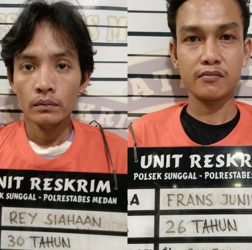 Aksi Pelaku Viral, Polsek Medan Sunggal Amankan Maling Kursi Milik Gereja