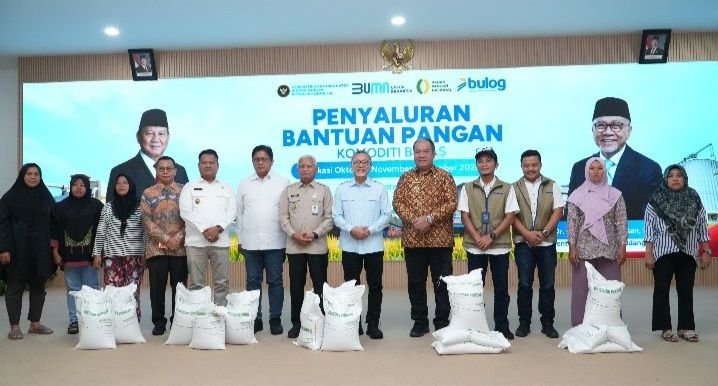 BULOG Bersama Menko Pangan Luncurkan Bantuan Pangan Periode Okt-Des 2026 dan Tambahan SPHP di Kabupaten Asahan