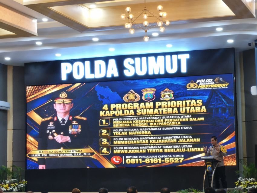 Tatap Muka Bersama Insan Pers, Kapolda Sumut Paparkan 4 Program Prioritas