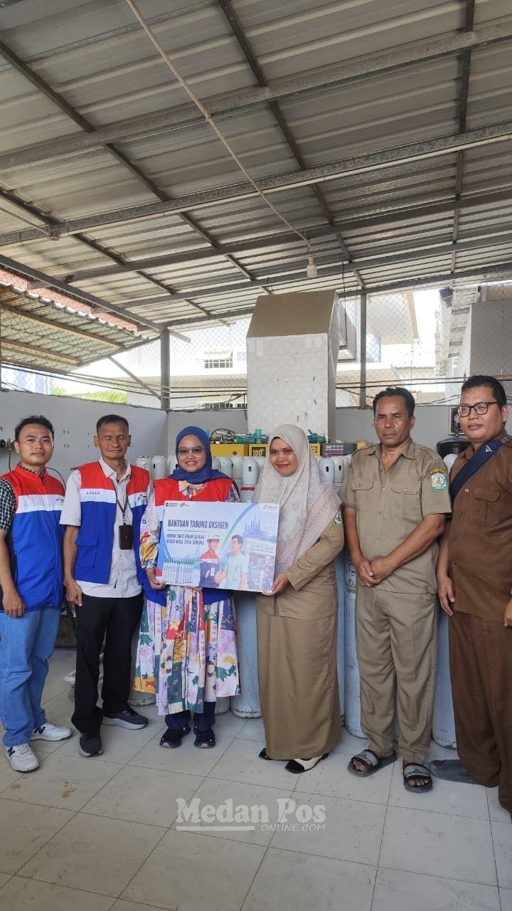 PGN Salurkan 149 Tabung Oksigen, Dukung Pemulihan Layanan Kesehatan di Sumatera Utara dan Aceh